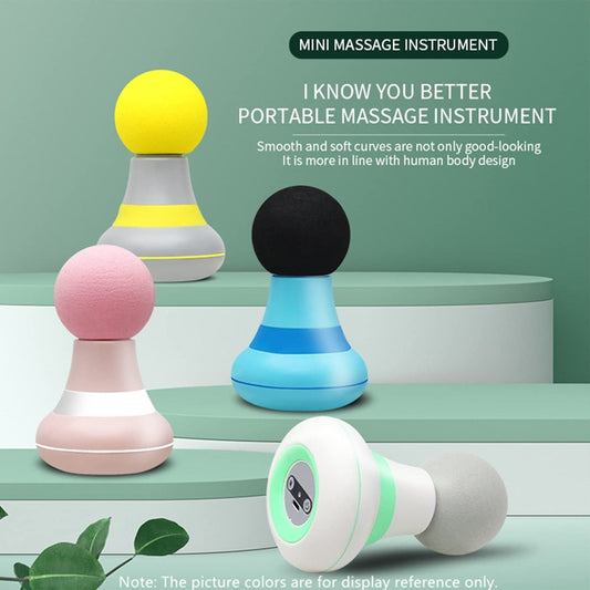 Mini Handheld Massage Gun - 6 Speed Electric Fitness Massager 2025