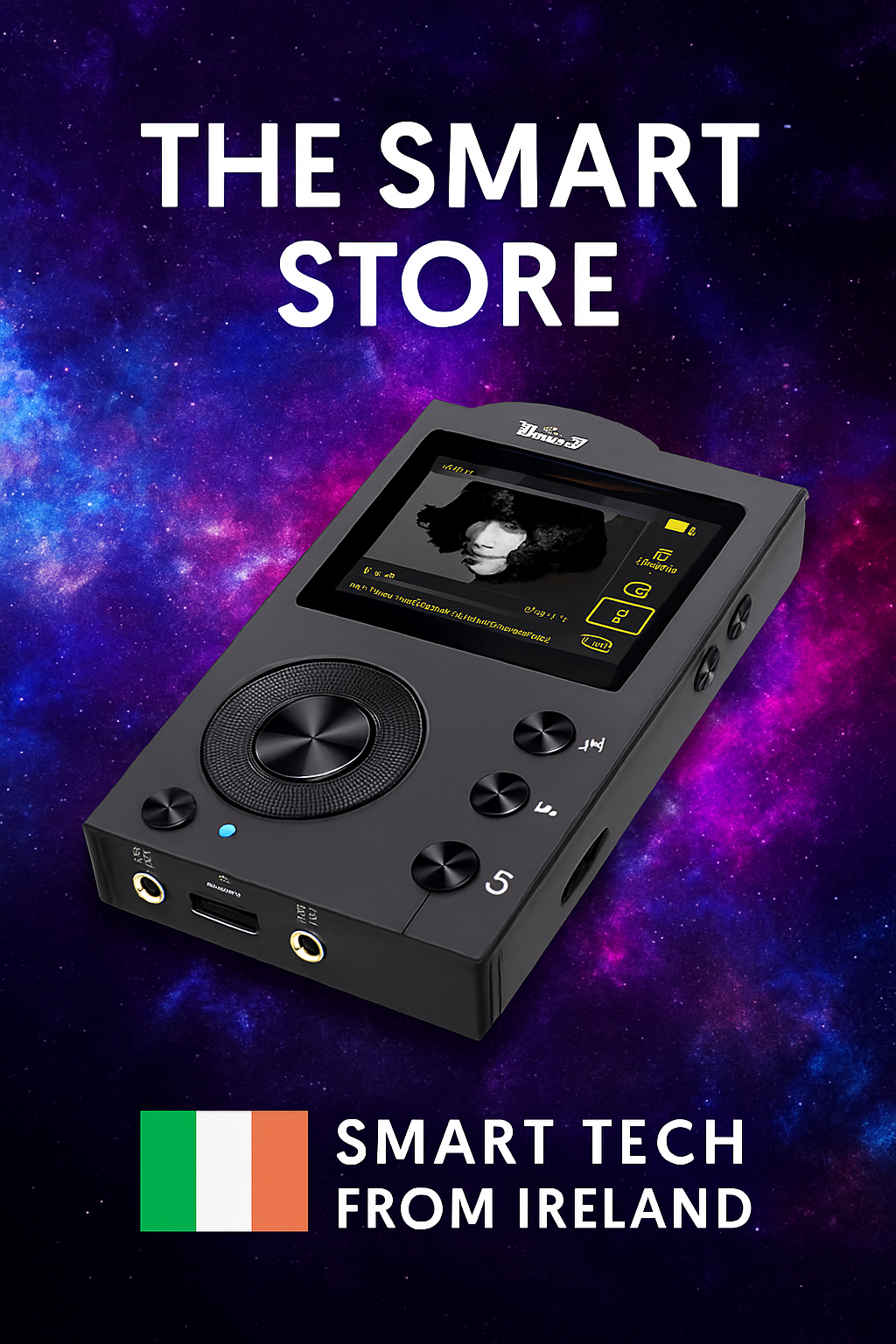 iRULU F20 HiFi Lossless Mp3 Player with Bluetooth:DSD High Resolution