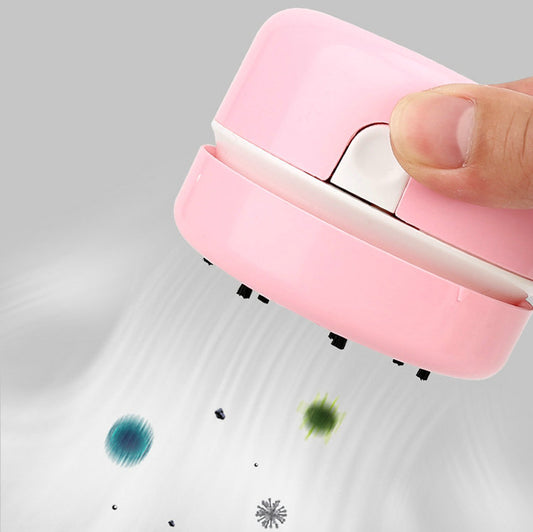 High Quality Mini Vacuum Cleaner - Portable Desktop Table Dust Sweeper