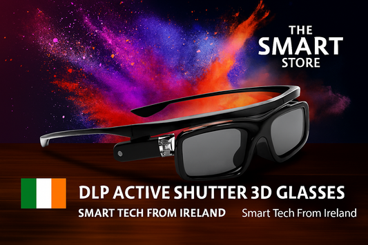 3D Glass for DLP 3D Projector UFO U50 P12 R19 DLP-Link Active Shutter